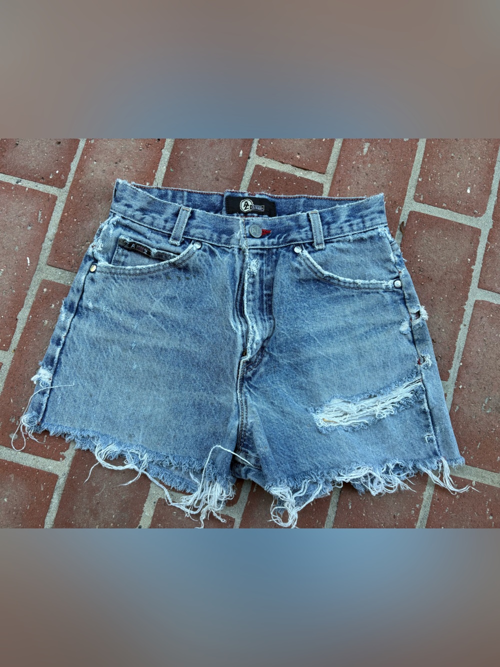 Arizona vintage cut off denim. Size s no tag